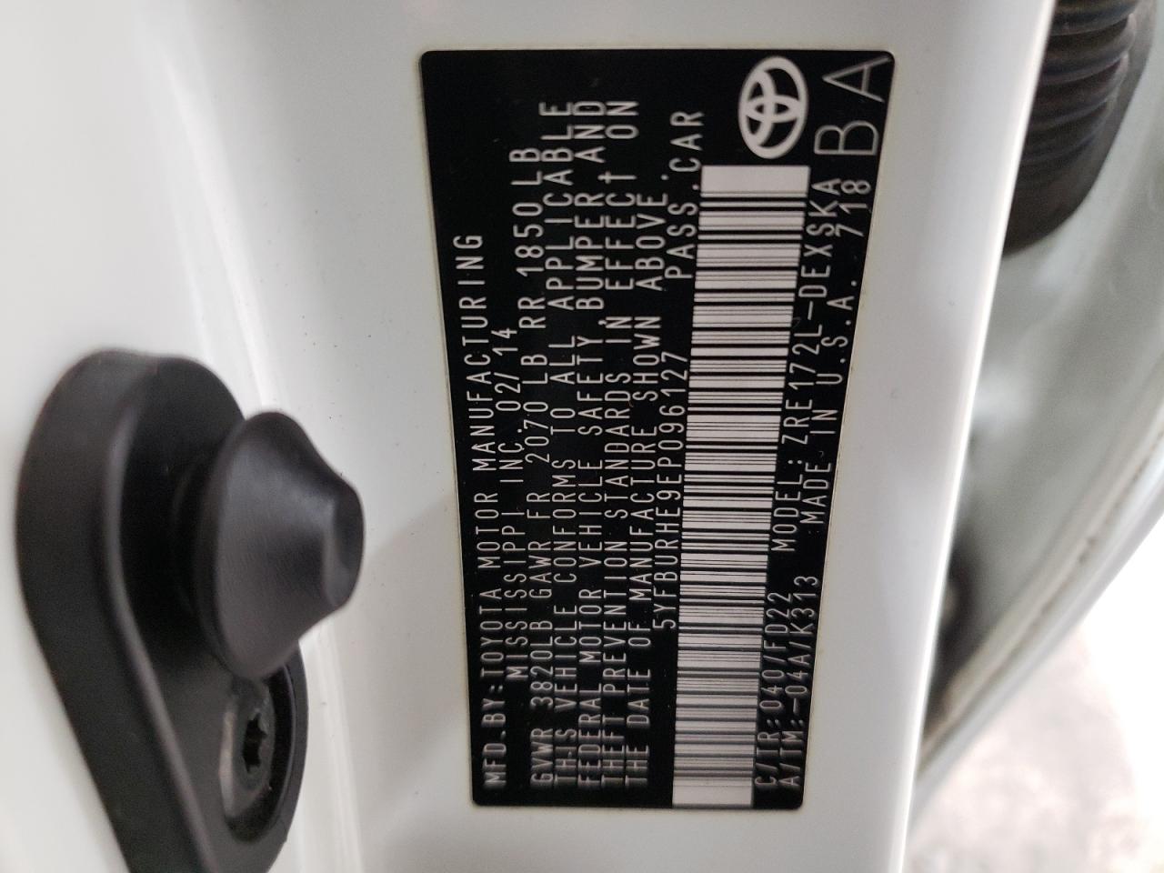 2014 Toyota Corolla - Image 14