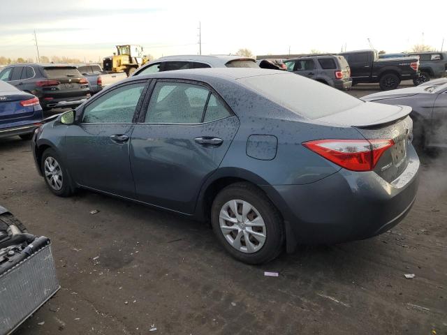  TOYOTA COROLLA 2016 Blue