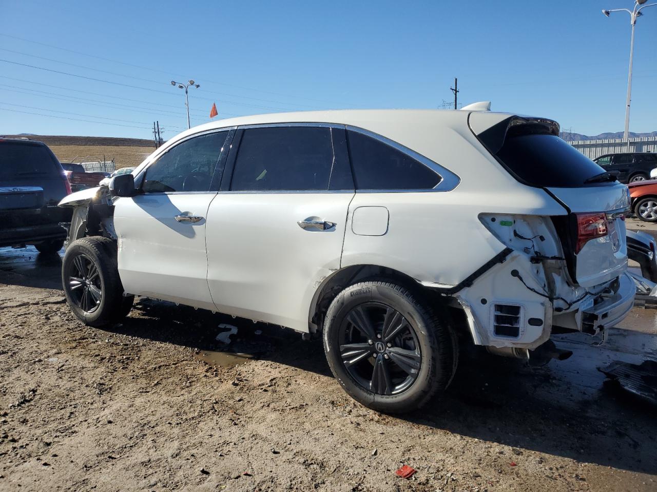 VIN 5FRYD4H37HB001641 2017 ACURA MDX no.2