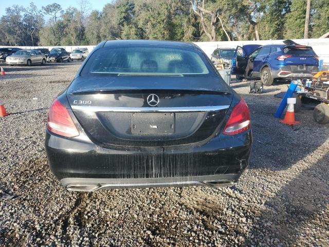 Sedans MERCEDES-BENZ C-CLASS 2015 Czarny