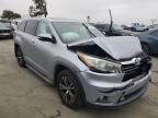 2016 Toyota Highlander Xle en Venta en Martinez, CA - Front End