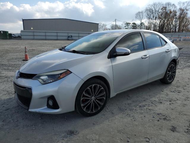 Sedans TOYOTA COROLLA 2016 Srebrny