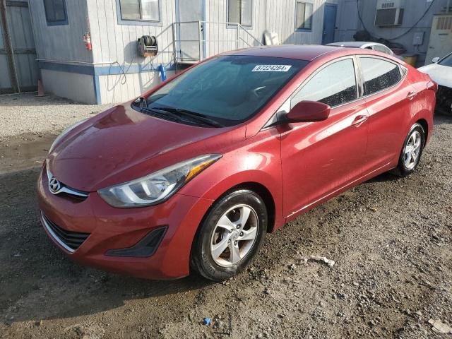  HYUNDAI ELANTRA 2015 Красный