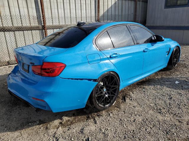  BMW M3 2018 Granatowy