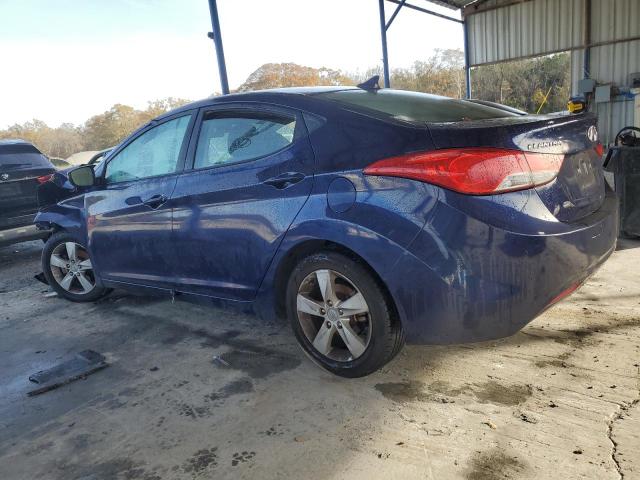 Sedans HYUNDAI ELANTRA 2013 Granatowy