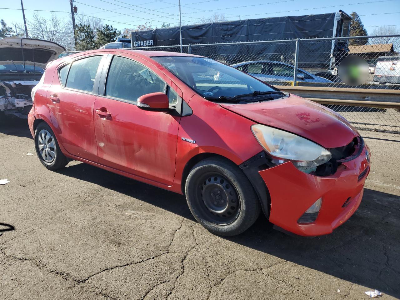 VIN JTDKDTB30D1553639 2013 TOYOTA PRIUS no.4