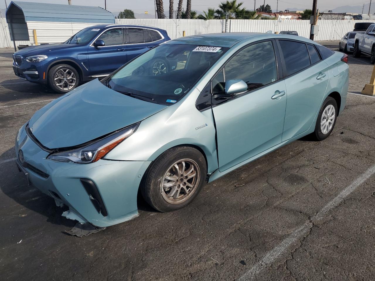 VIN JTDKARFU4K3074401 2019 TOYOTA PRIUS no.1