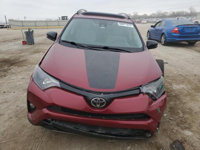  TOYOTA RAV4 2018 Бургунди