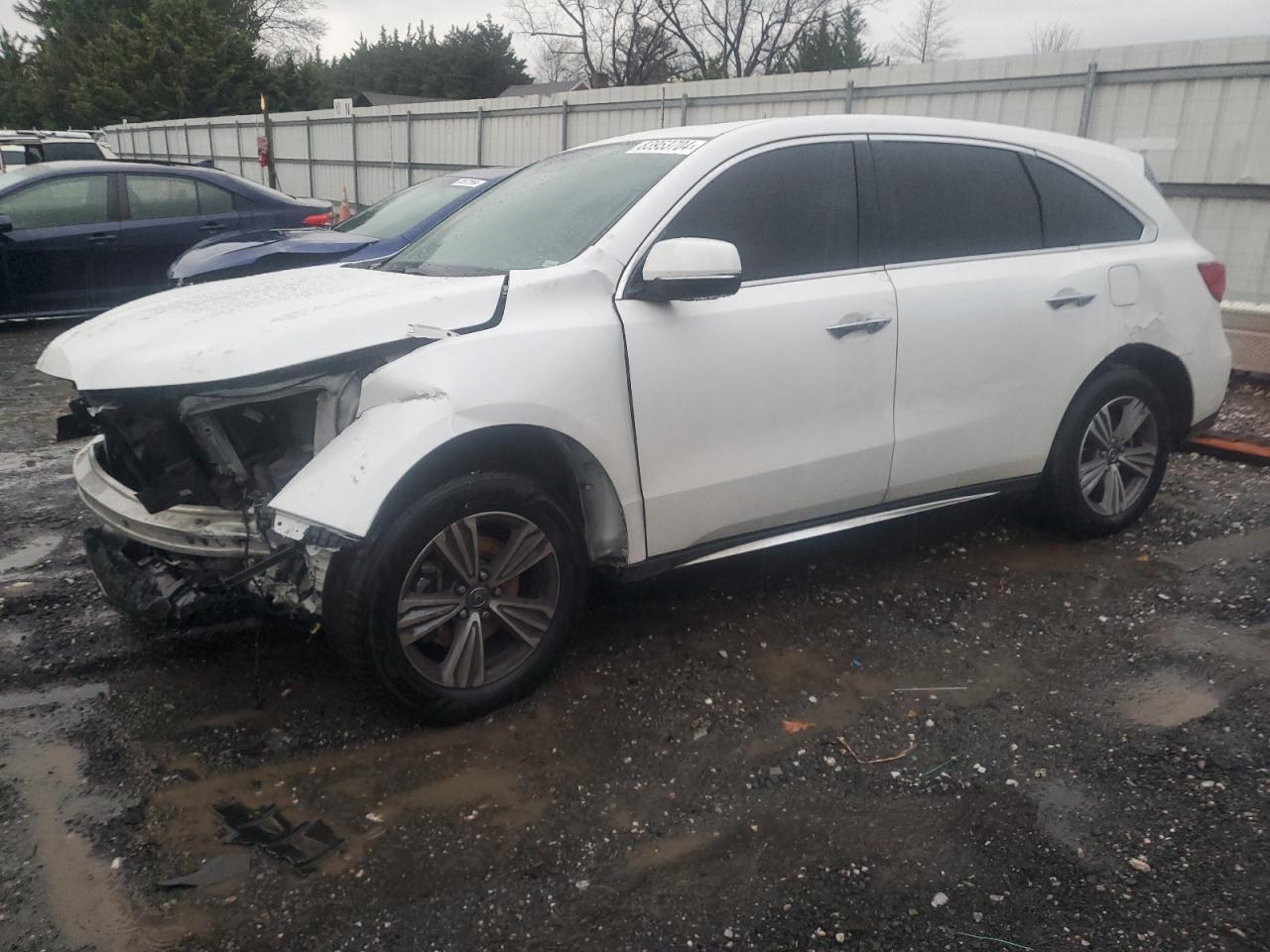 2020 Acura Mdx  იყიდება Finksburg-ში, MD - Front End