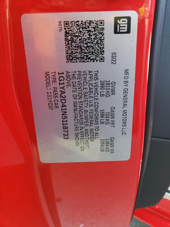 2022 Chevrolet Corvette - Image 15