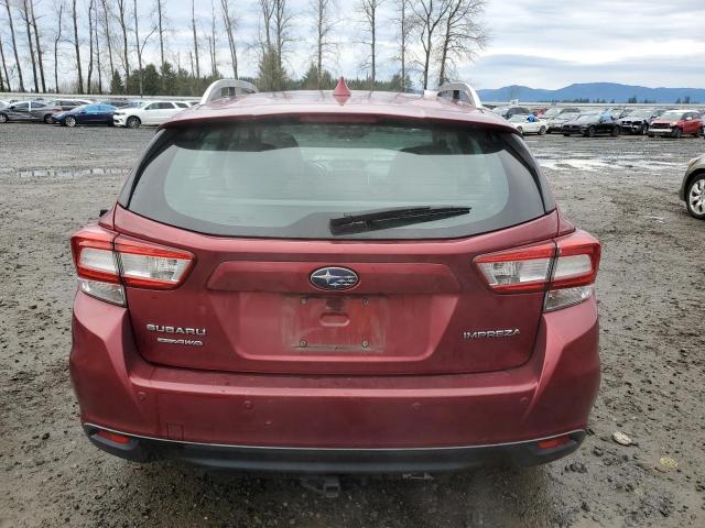  SUBARU IMPREZA 2018 Red