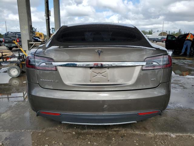 Хетчбеки TESLA MODEL S 2015 Коричневий