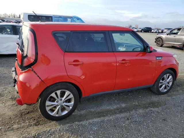  KIA SOUL 2016 Czerwony