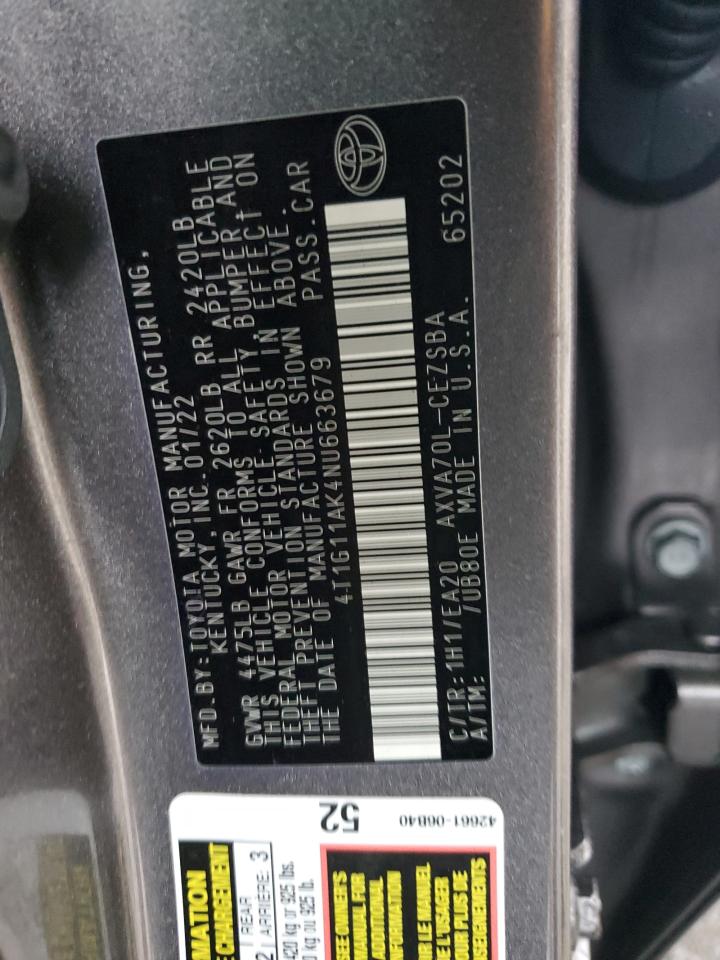 2022 Toyota Camry - Image 12