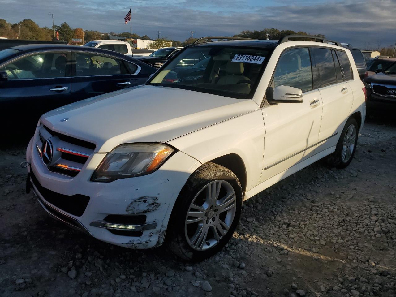 VIN WDCGG5HB5DG021107 2013 MERCEDES-BENZ GLK-CLASS no.1