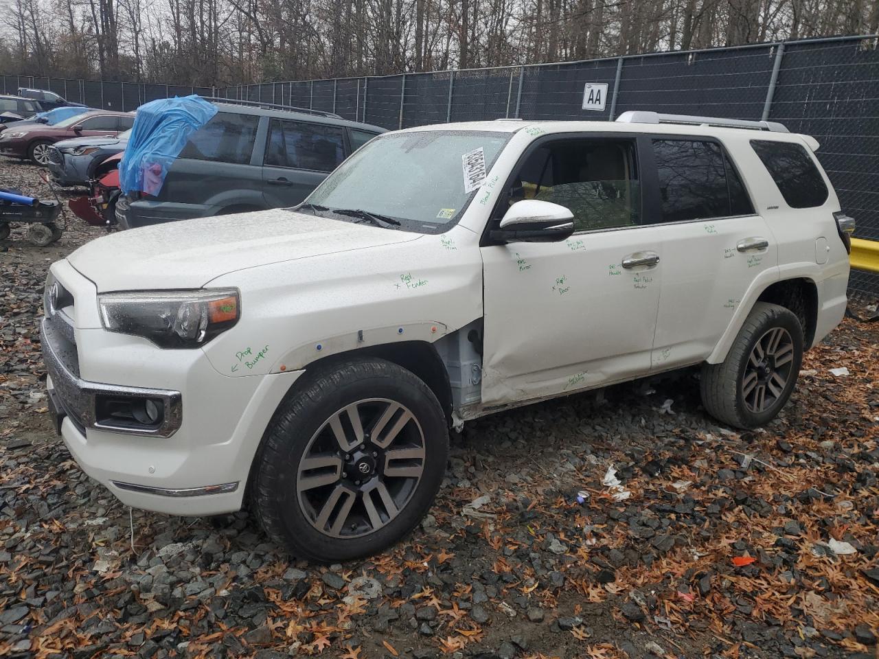 VIN JTEBU5JR5G5287299 2016 TOYOTA 4RUNNER no.1