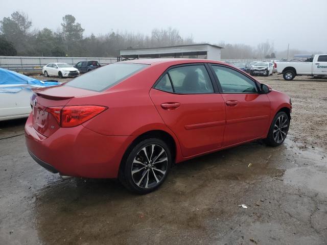  TOYOTA COROLLA 2017 Red