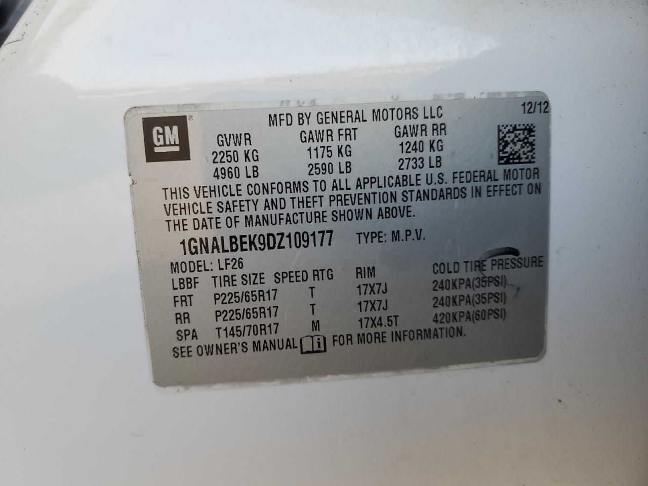 2013 Chevrolet Equinox - Image 14