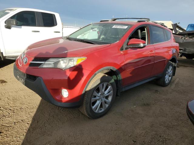  TOYOTA RAV4 2013 Красный