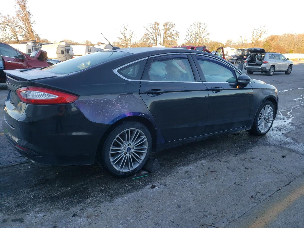 VIN 3FA6P0LU7ER238915 2014 FORD FUSION no.3