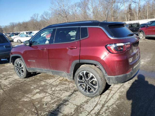  JEEP COMPASS 2022 Бордовий