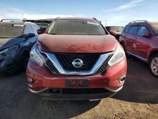  NISSAN MURANO 2018 Червоний