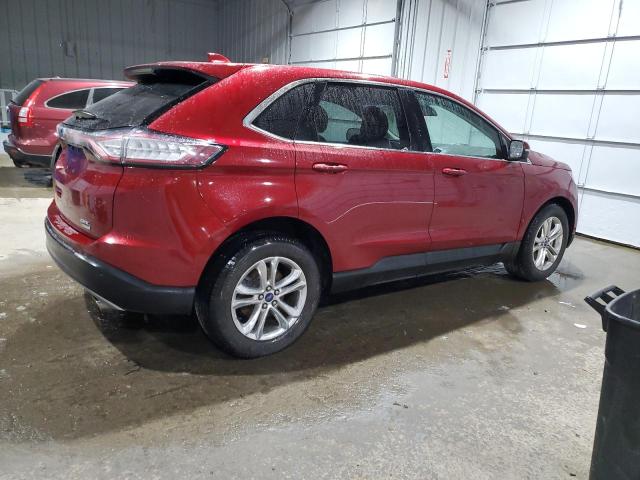  FORD EDGE 2018 Czerwony