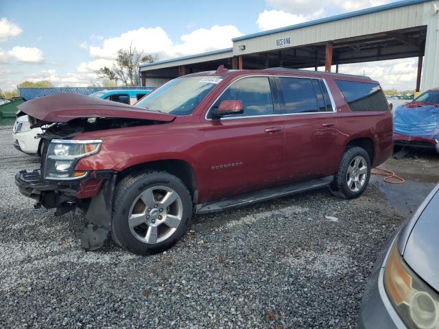  CHEVROLET SUBURBAN 2016 Czerwony