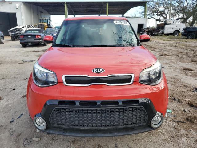  KIA SOUL 2016 Czerwony