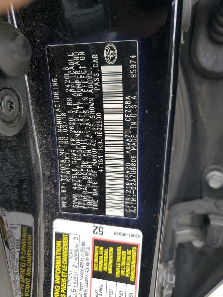 2018 Toyota Camry - Image 12