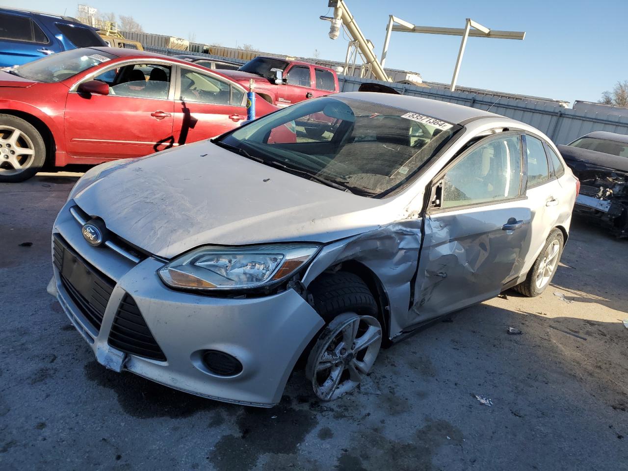 VIN 1FADP3F29EL430872 2014 FORD FOCUS no.1