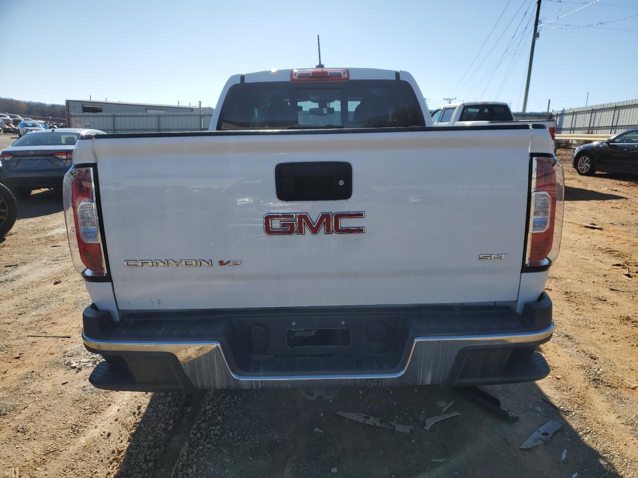 2017 GMC Canyon Slt VIN: 1GTG6DEN6H1281946 Lot: 84441134