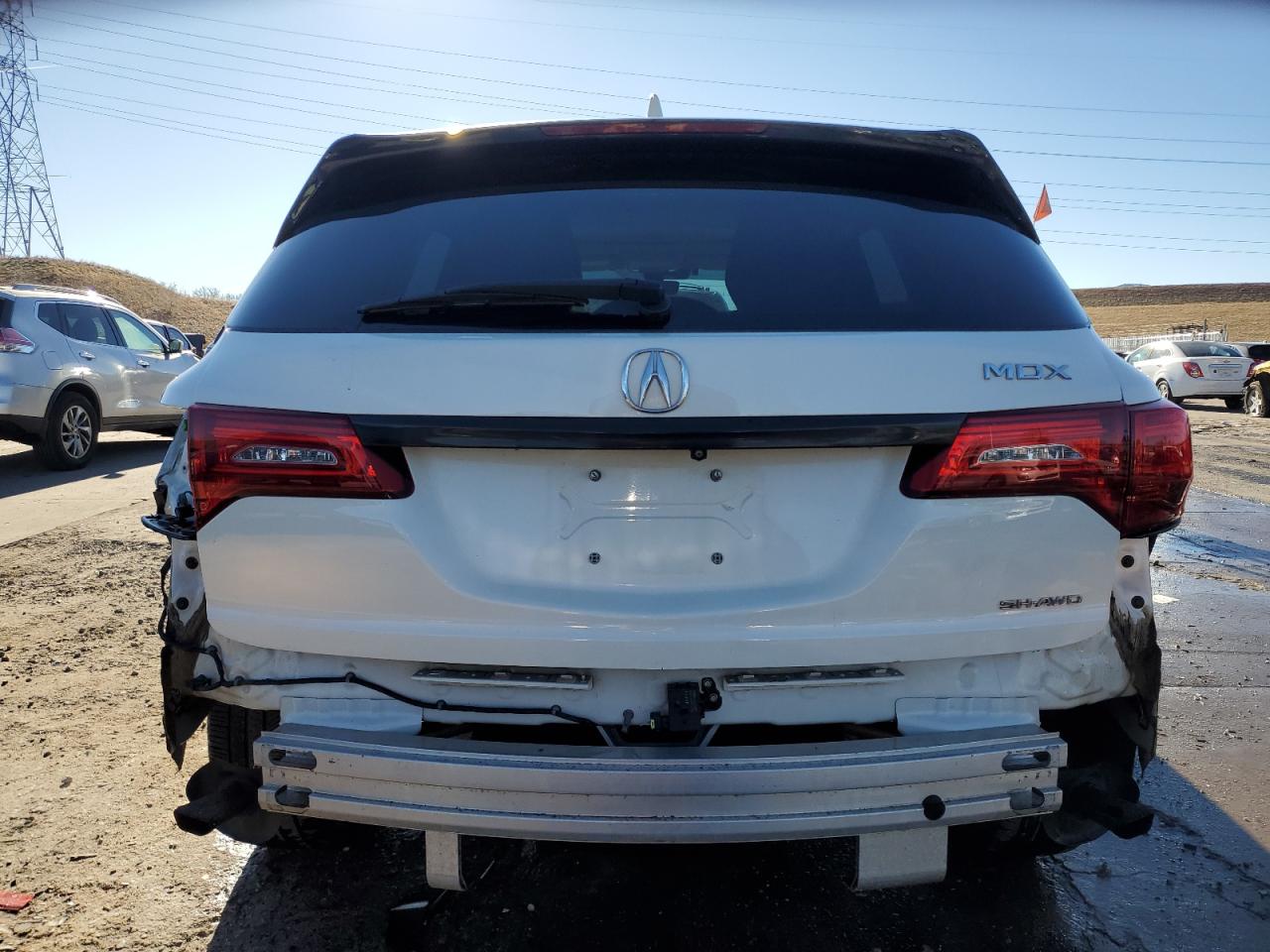 VIN 5FRYD4H37HB001641 2017 ACURA MDX no.6