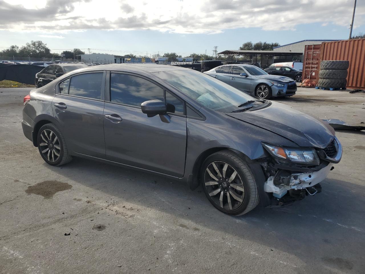 VIN 2HGFB2F94FH553343 2015 HONDA CIVIC no.4