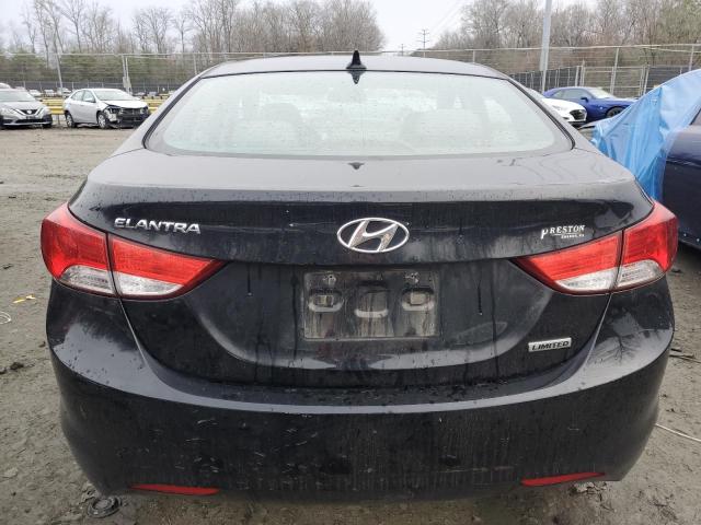 Sedans HYUNDAI ELANTRA 2012 Black