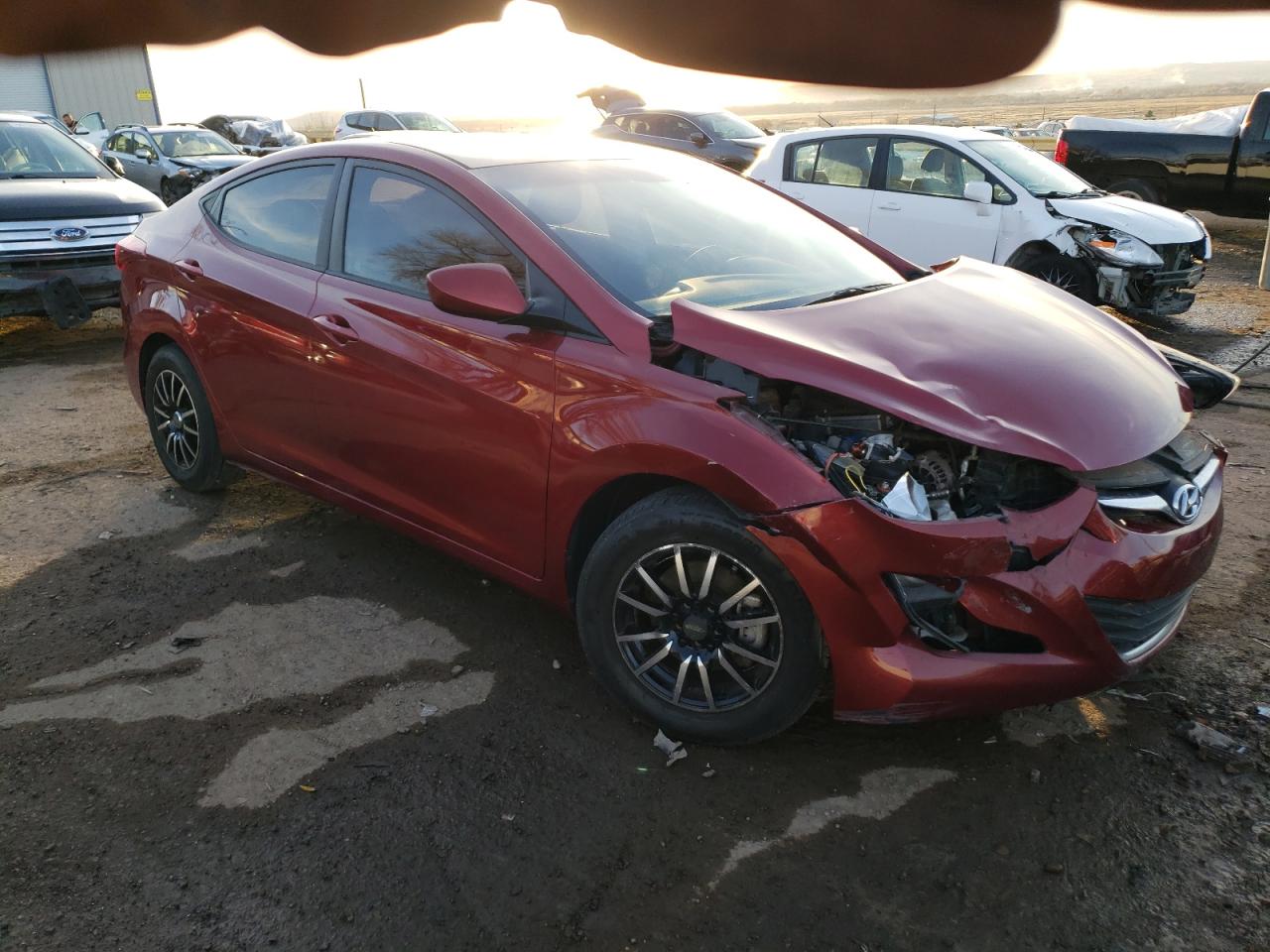 VIN 5NPDH4AE9GH762929 2016 HYUNDAI ELANTRA no.4