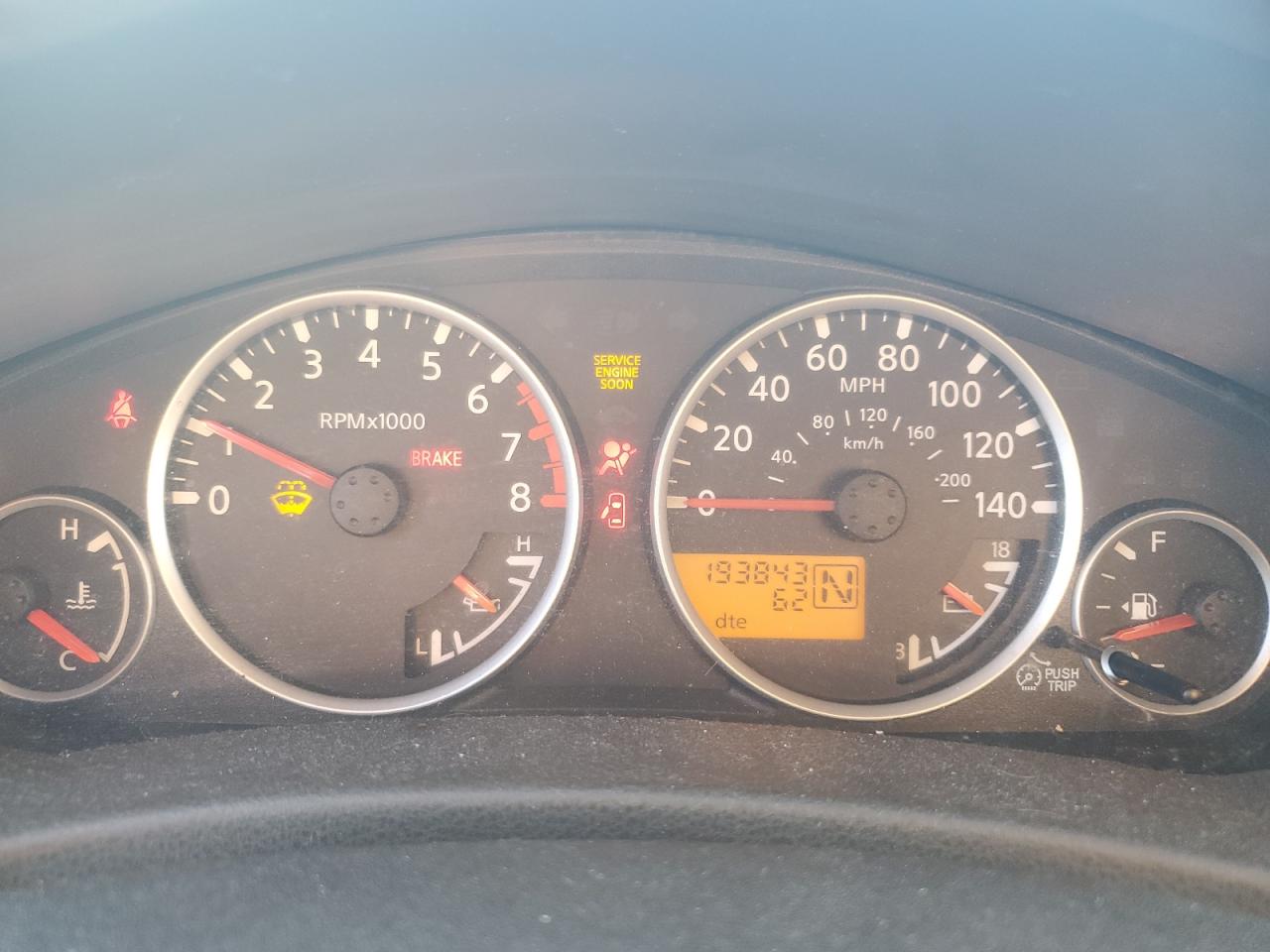 2007 Nissan Pathfinder Le VIN: 5N1AR18U37C640098 Lot: 55239985