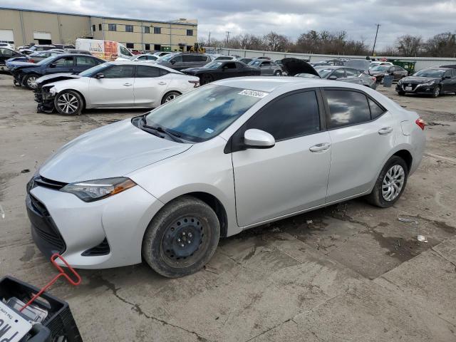  TOYOTA COROLLA 2017 Silver