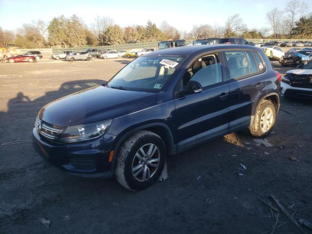  VOLKSWAGEN TIGUAN 2012 Синий