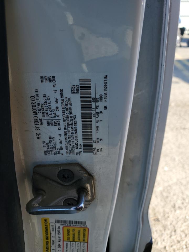 NM0LE6E26M1492753 FORD TRANSIT 2021