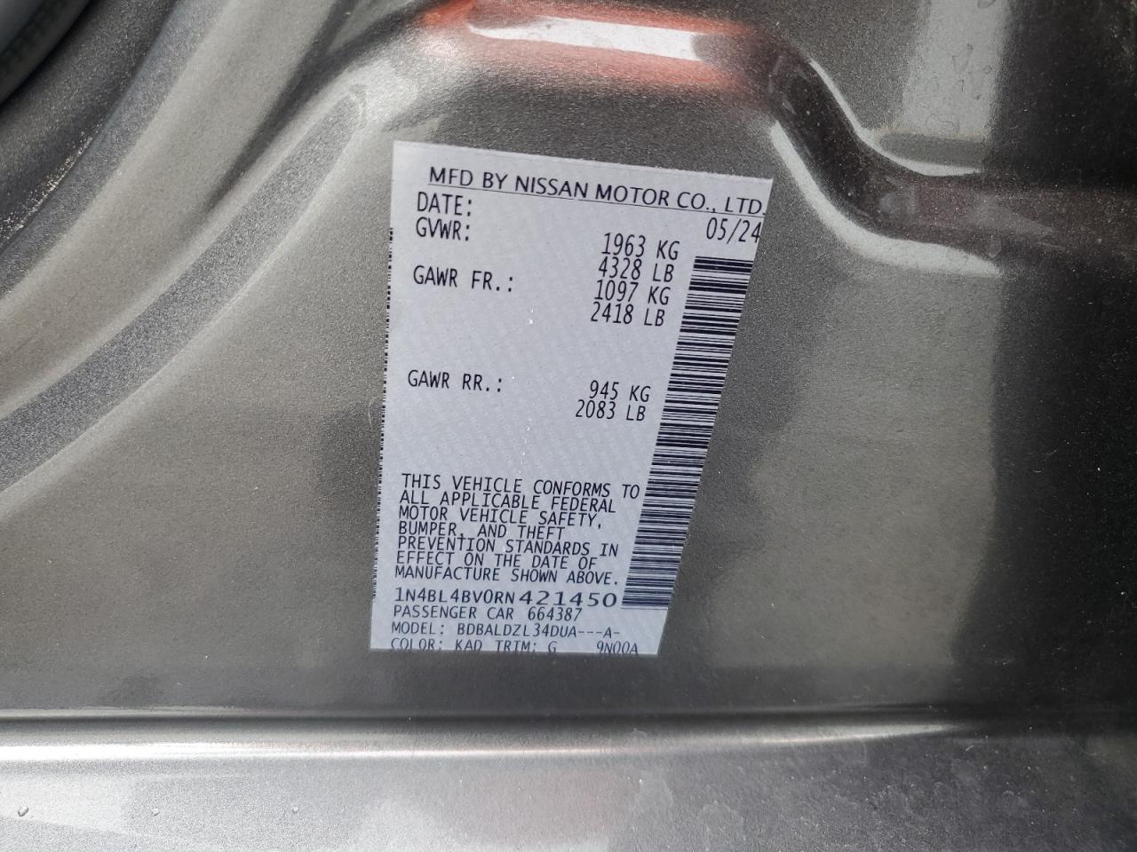 2024 Nissan Altima - Image 12