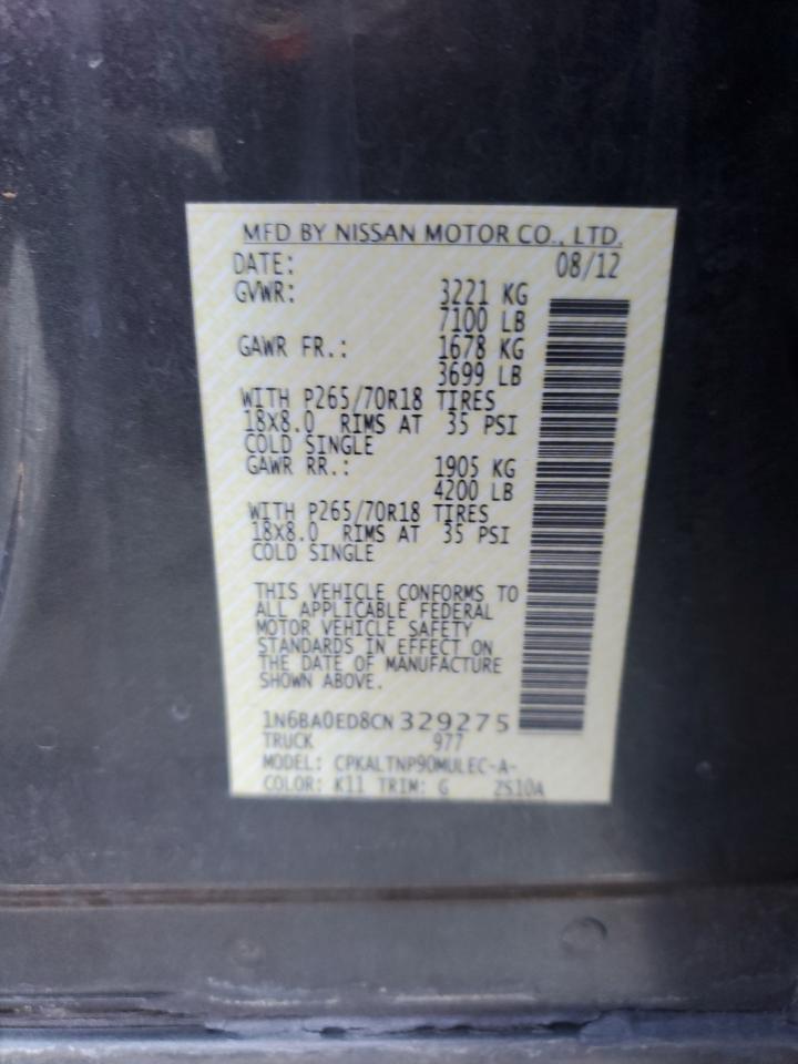 2012 Nissan Titan - Image 14