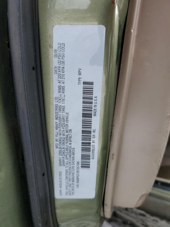 2006 Subaru Legacy Outback 2.5I Limited VIN: 4S4BP62C667357046 Lot: 85956424