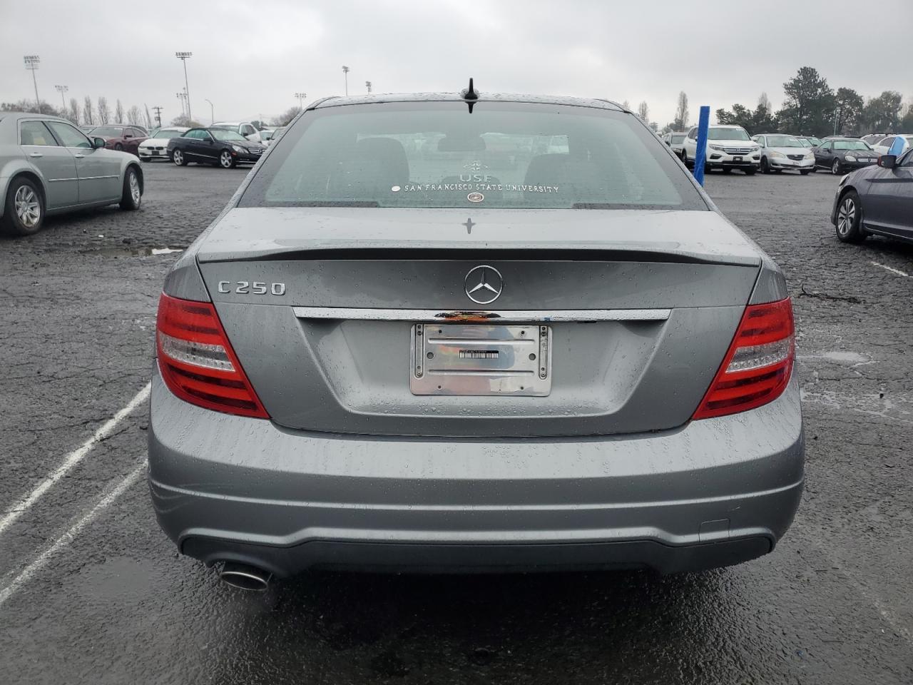 VIN WDDGF4HB8DA763819 2013 MERCEDES-BENZ C-CLASS no.6