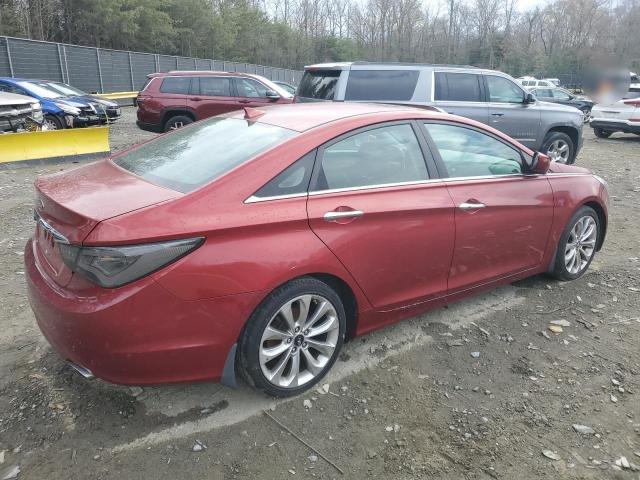 Sedans HYUNDAI SONATA 2013 Red