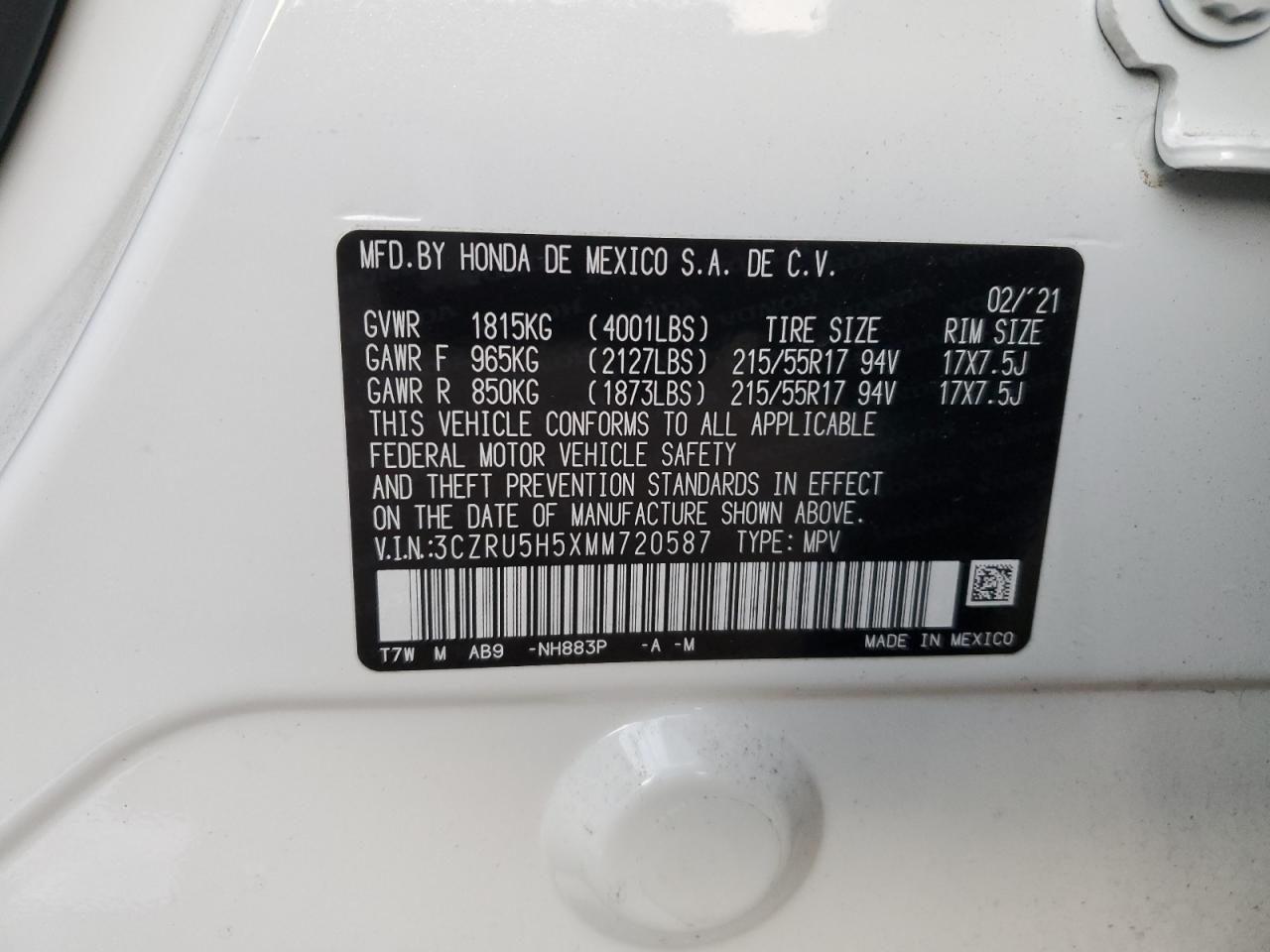 2021 Honda HR-V - Image 13