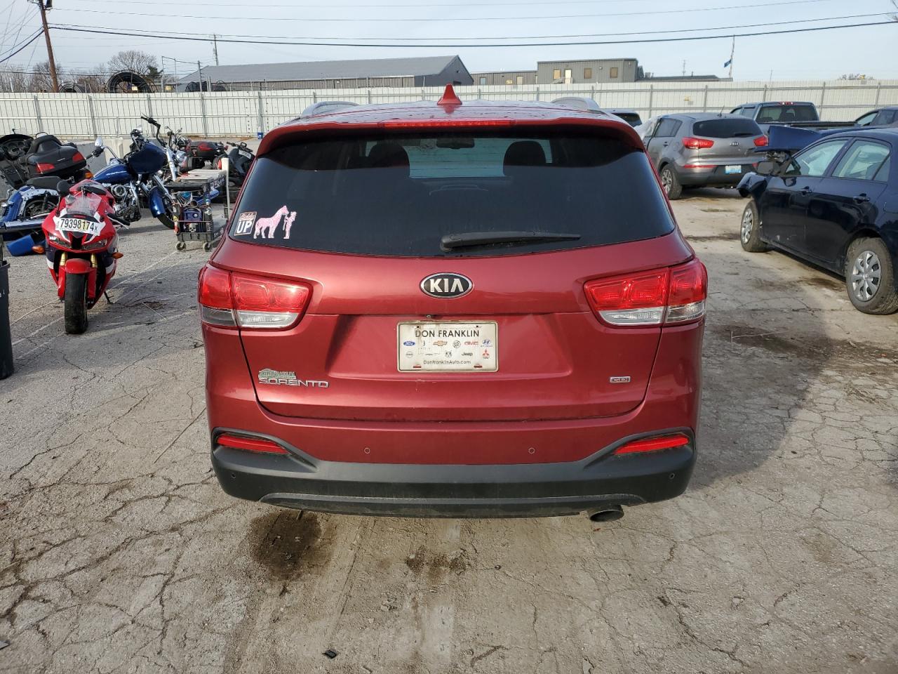 2018 Kia Sorento Lx VIN: 5XYPGDA39JG397312 Lot: 83672014