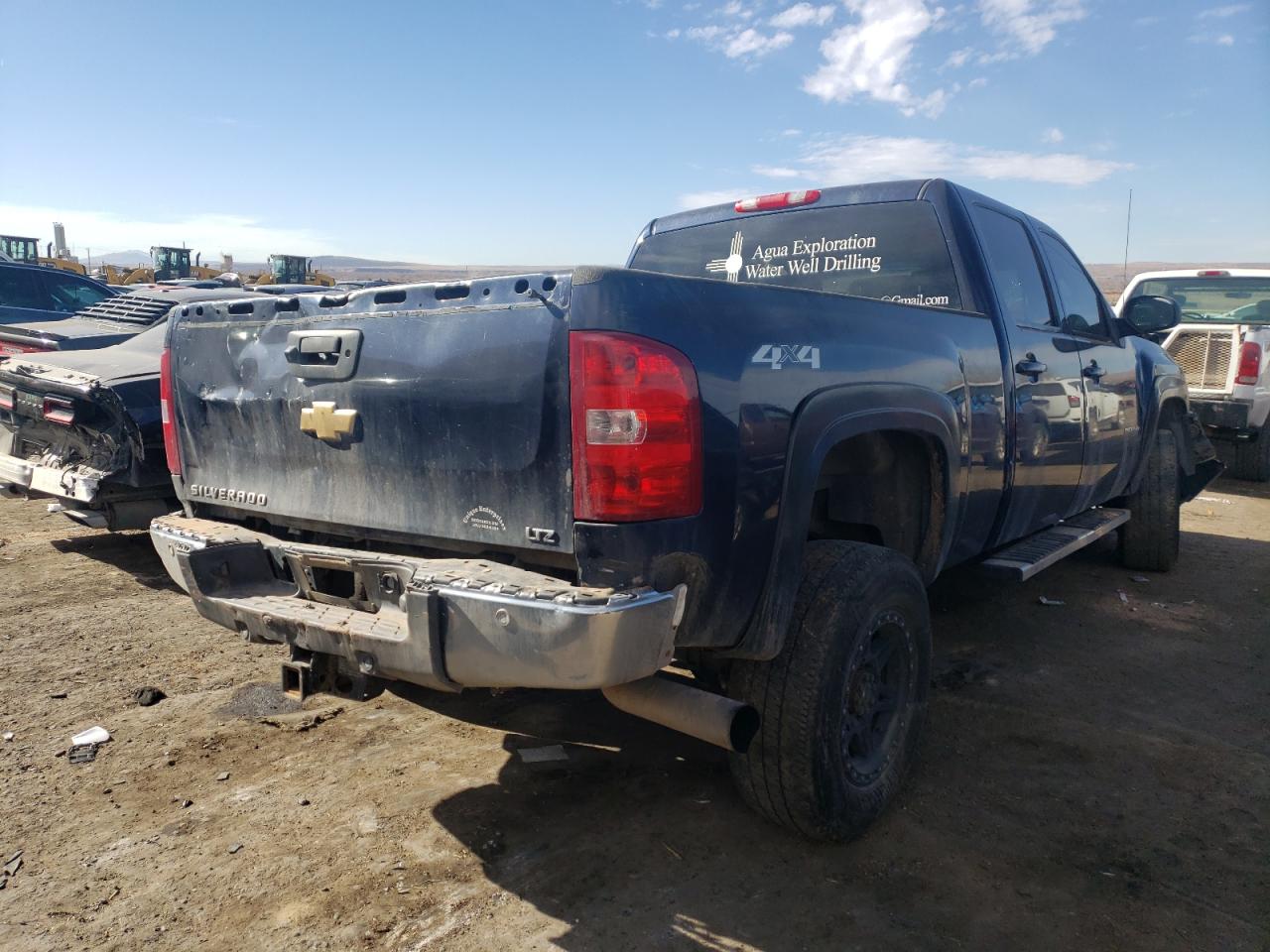 2011 Chevrolet Silverado K2500 Heavy Duty Ltz blue other diesel 1GC1KYC80BF148759 photo #4