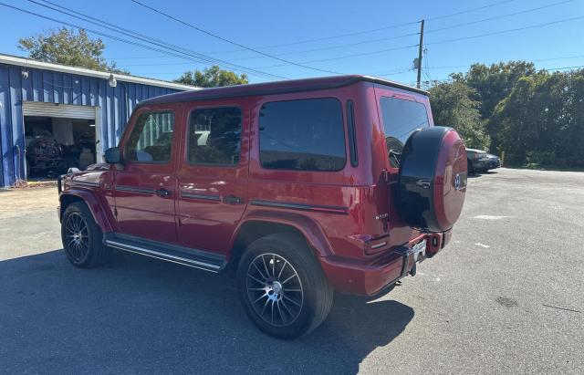  MERCEDES-BENZ G-CLASS 2019 Czerwony