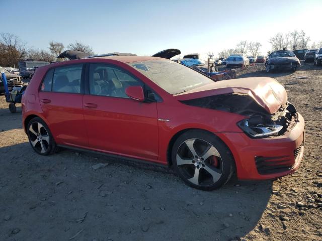  VOLKSWAGEN GTI 2015 Red